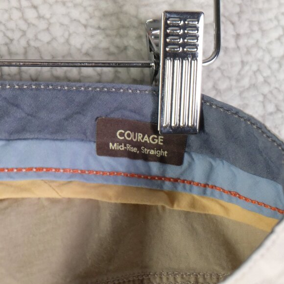 34 Heritage Jeans Mens 36X30 White Courage Mid Rise Straight Lightweight - Picture 9 of 10